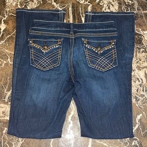 Ariat Turquoise Womens Bootcut Jeans Size 27R